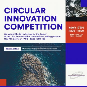 The Launch of the Circular Innovation Competition by the Chamber Circular Economy Forum